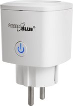 GreenBlue - WiFi op afstand bedienbaar Stopcontact -  max 3680W, type F