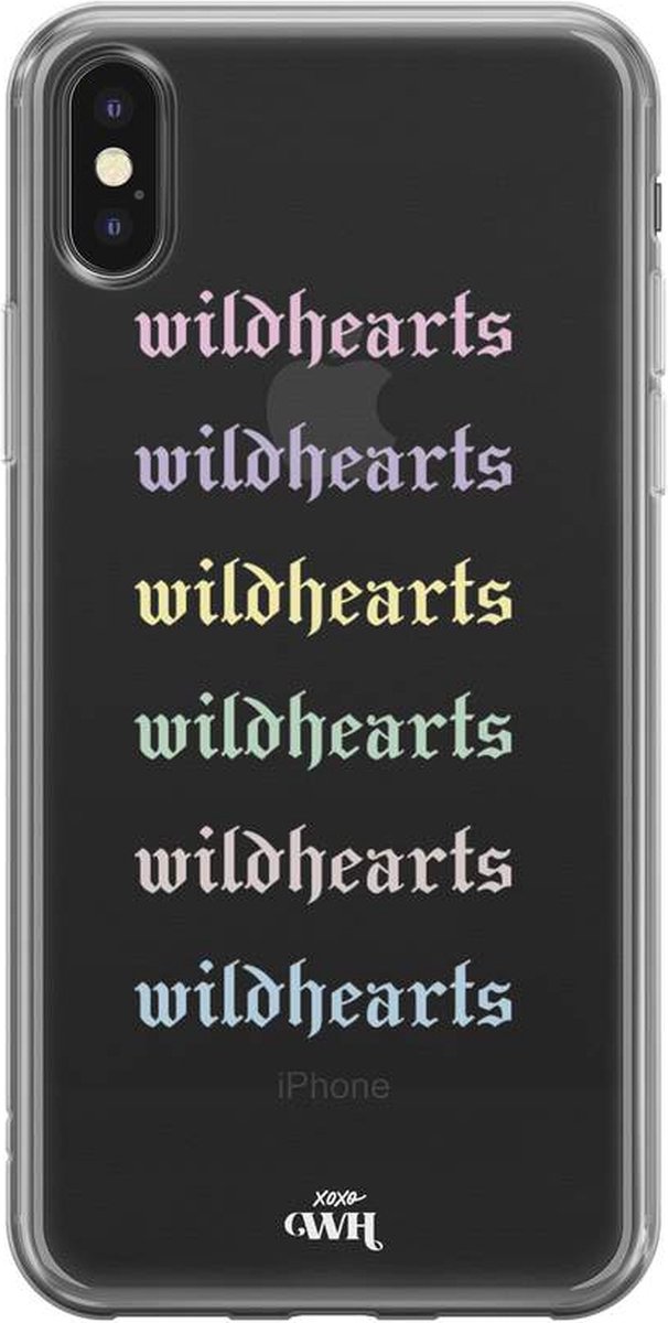 iPhone X/XS - Wildhearts Colors - iPhone Transparant Case