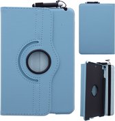 LuxeBass Apple iPad Mini 5 7.9 (2019) Draaibaar Hoesje - licht blauw