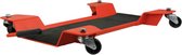 motor dolly 56 x 42 cm staal rood/zwart