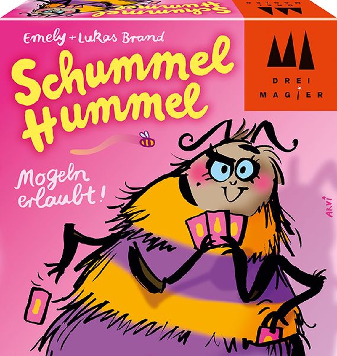 Schmidt spellen 40881 - drie goochelspellen, bedrieger hommel