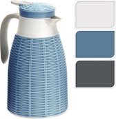 Koffiekan 1L 3 assorti kleur