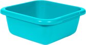 Curver afwasbak vierkant 29cm 6L molokai blauw