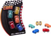 Action racing 5 pull back auto´s op kaart