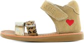 Sandalen | Meisjes | Brown Beige | Leer | Shoesme | Maat 27