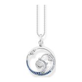 Thomas Sabo Dames-Ketting 925 Zilver Spinell One Size 88480961