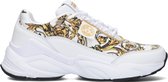 Versace Jeans Fondo Wave Dis Lage sneakers - Dames - Wit - Maat 37