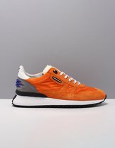 Floris van Bommel Sharki 05.03 sneakers heren rood  86-02 orange suede 45 (10+)