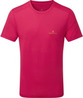 Ronhill Tech SS Tee Heren - sportshirts - rood - maat L