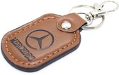 Sleutelhanger Mercedes | Kunstleer | Karabijnsluiting | Keychain Mercedes