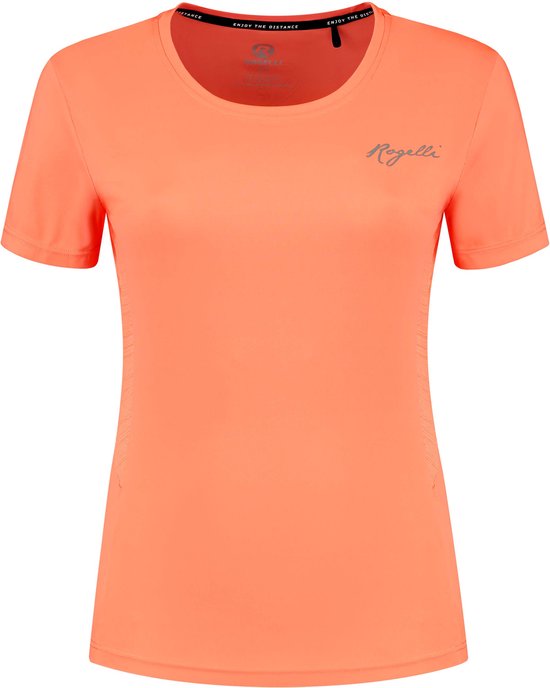 Rogelli Core Sportshirt - Korte Mouwen - Dames - Coral - Maat XS