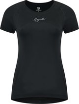 Rogelli Essential Sportshirt - Korte Mouwen - Dames - Zwart - Maat XL