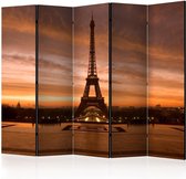 Vouwscherm - Eiffel tower at dawn II [Room Dividers]