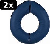 2x BESCHKR OPBLAASB BL 40-45X11,5CM