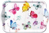 Ambiente Dienblad Melamine Butterfly Collection 13x21cm
