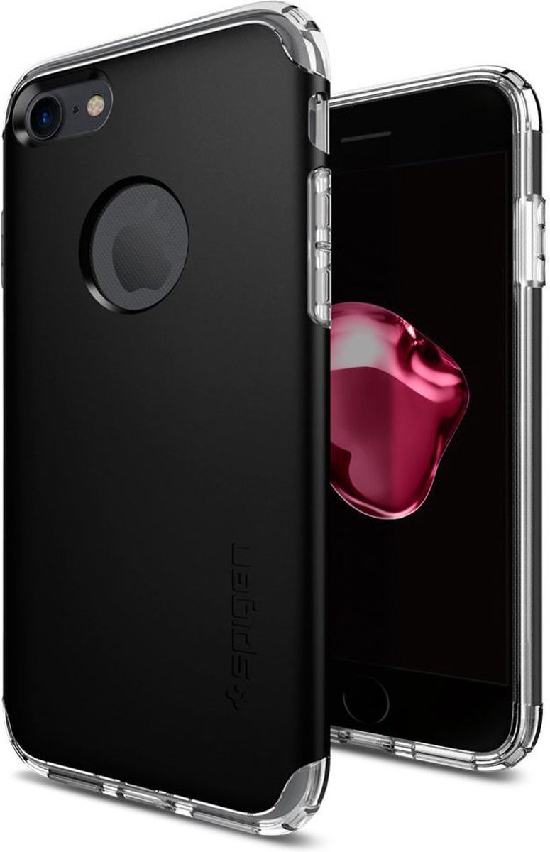Spigen Hybrid Armor Hoesje Apple iPhone 7/8 Jet Black