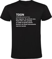 Toon grappig Heren t-shirt | verjaardag | cadeau | kado | shirt | Zwart