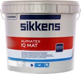 Sikkens Alphatex IQ Mat 10 litres Couleurs foncées