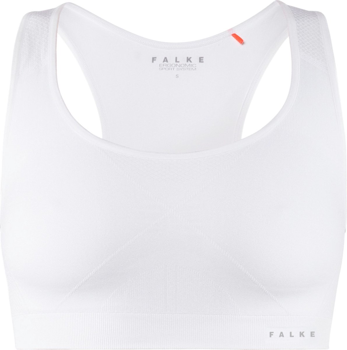 FALKE Madison Low Support voor laag activiteitsniveau functioneel materiaal sportbeha dames wit - maat XS