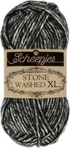 843 BLACK ONYX Scheepjes Stone Washed XL 50 gram
