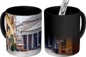 Magische Mok - Foto op Warmte Mok - Steeg in het oude Rome - 350 ML - Uitdeelcadeautjes