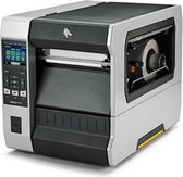 Zebra ZT620, 12 dots/mm (300 dpi), disp. (kleur), RTC, ZPL, ZPLII, USB, RS232, BT, Ethernet, WLAN