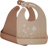 By Lille Vilde Vintage & Blossom 2 Stuks Silicone Slab LV-BIB-76