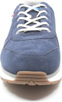 Joya, DYNAMO CLASSIC D. BLUE, 229SNE, Blauwe sneaker met PU schokdempende zolen