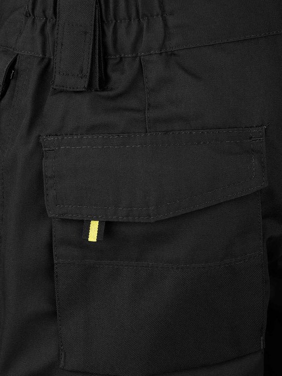 STØRVIK Job Pantalon de travail Court Homme - Taille S - Noir