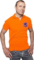 Folat Polo Holland Heren Polyester Oranje Maat Xxl