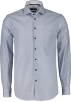 Ledûb Overhemd - Modern Fit - Blauw - XXL