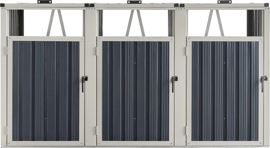 Containerombouw Tarbek antraciet 121x219x82 cm