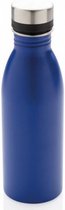 drinkfles 500 ml RVS blauw