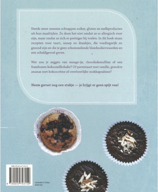 zoetigheden zonder suiker, gluten en lactose, Ulrika Hoffer