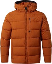 outdoorjas Norwood heren PE/PA/elastaan oranje mt L