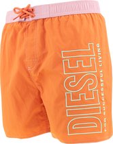 Diesel wave logo zwemshort oranje - XL