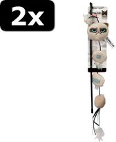 2x GRUMPY CAT ANNOYING CAT WAND