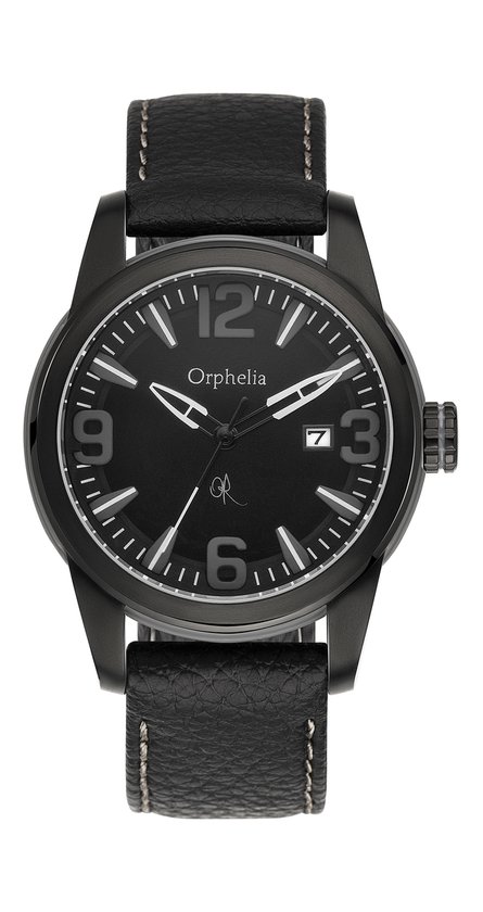 Foto: Orphelia 132 6711 44 horloge leder roestvrij staal