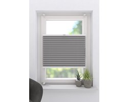 Plissegordijn Fine - Verduisterend - Grey - 120 x 130