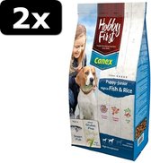 2x CANEX PUP/JUN FISH&RICE 3KG