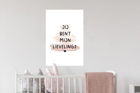 Stickers muraux - Citations - Dictons - Tu es mon préféré - Amour - 40x60 cm - Feuille adhésive