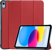 iMoshion Tablet Hoes Geschikt voor iPad 10.9 (2022) - iMoshion Trifold Bookcase - Rood