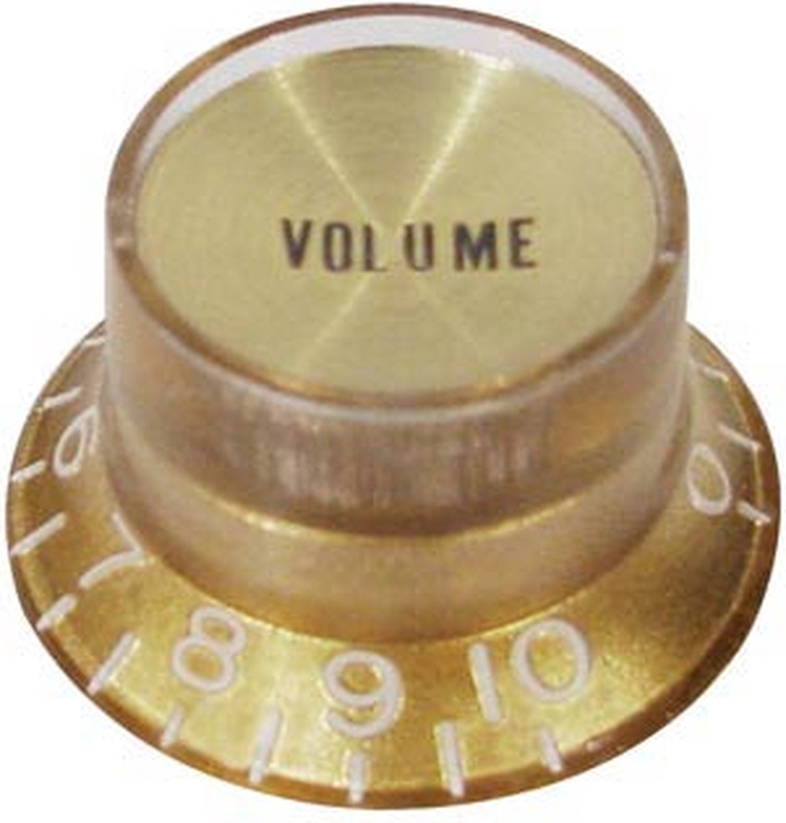 bell knob SG model, gold with gold cap, volume