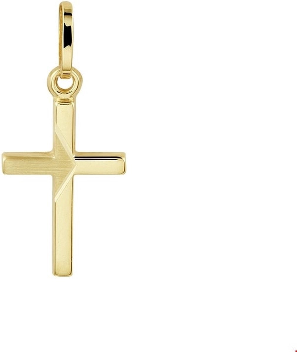 Geelgouden Hanger kruis 4020919