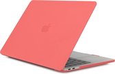Lunso - Geschikt voor MacBook Air 13 inch hoes (2010-2017) - bescherm case - Mat Lichtroze