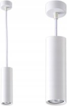 LvT - LED Hanglamp IDAR - GU10 fitting - 1m verstelbare kabel - Wit