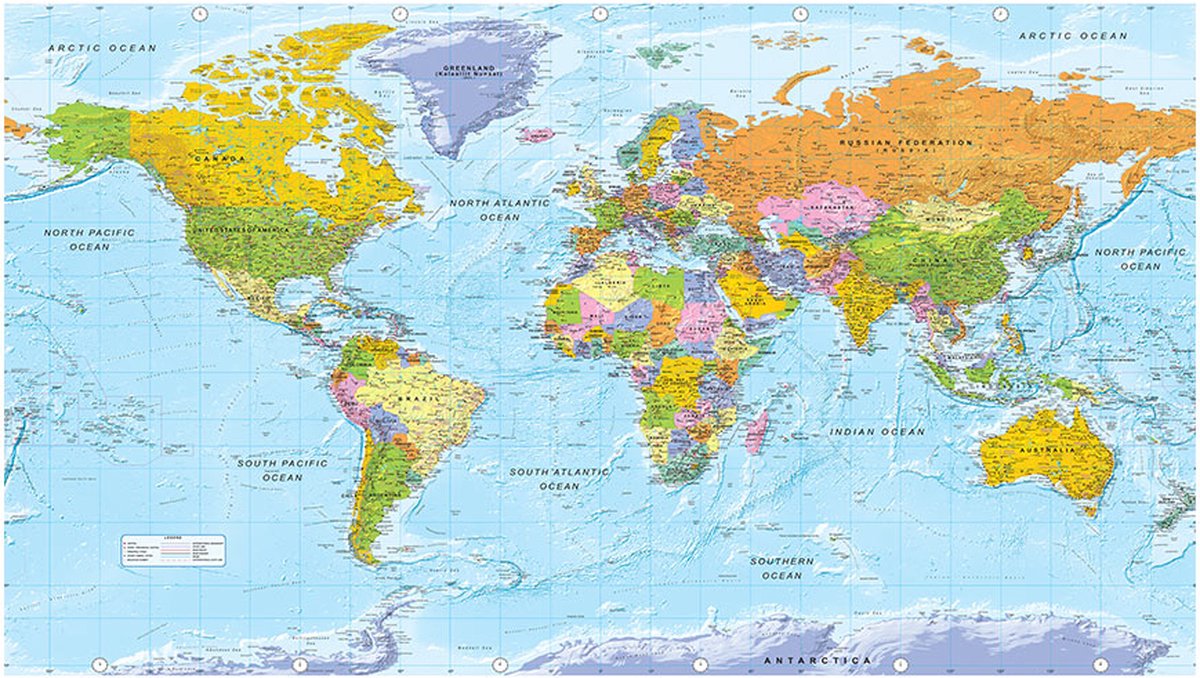 Fotobehang XXL - Orbis Terrarum II.