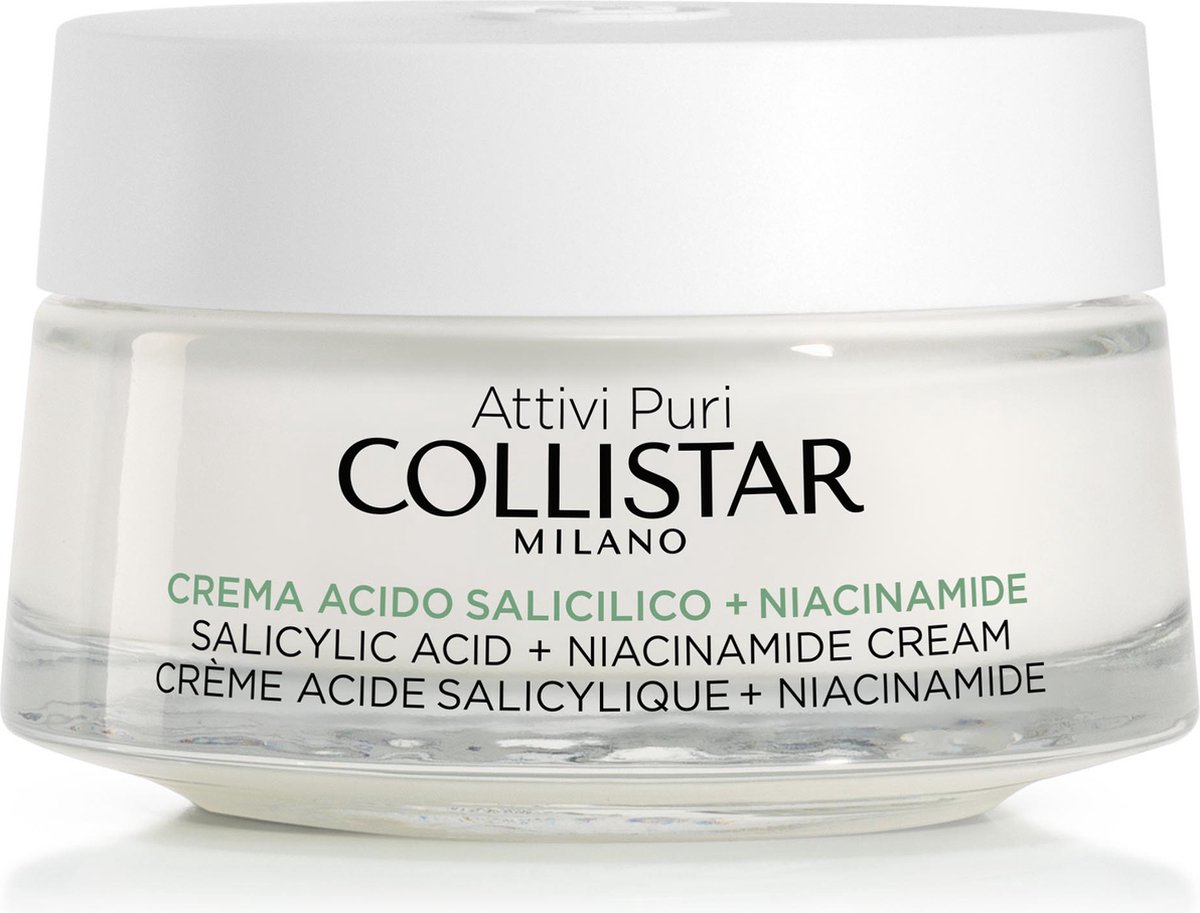 Goedkoopste Collistar Attivi Puri Salicylic Acid Niacinamide Cream 50 ml