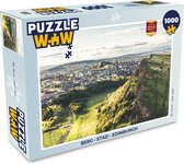 Puzzel Berg - Stad - Edinburgh - Legpuzzel - Puzzel 1000 stukjes volwassenen