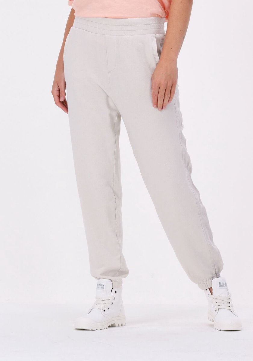 10days Pants Fleece Broeken & Jumpsuits Dames - Jeans - Broekpak - Beige - Maat XL